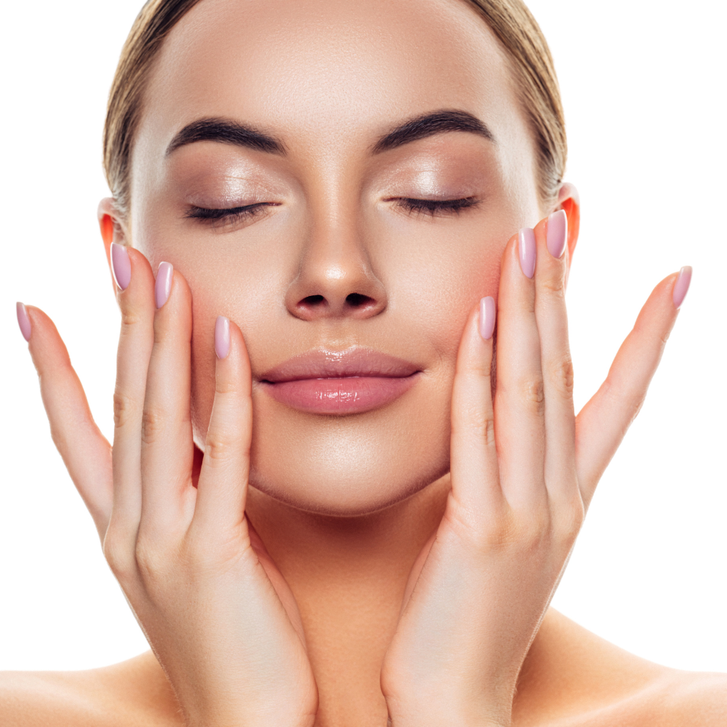 a satisfied client of The Skin Clinics with radiant skin